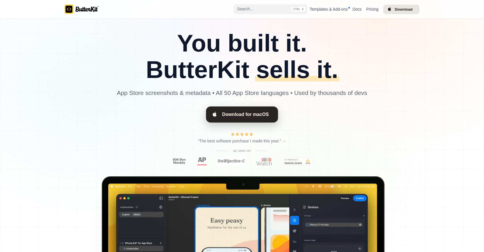 ButterKit Screenshot