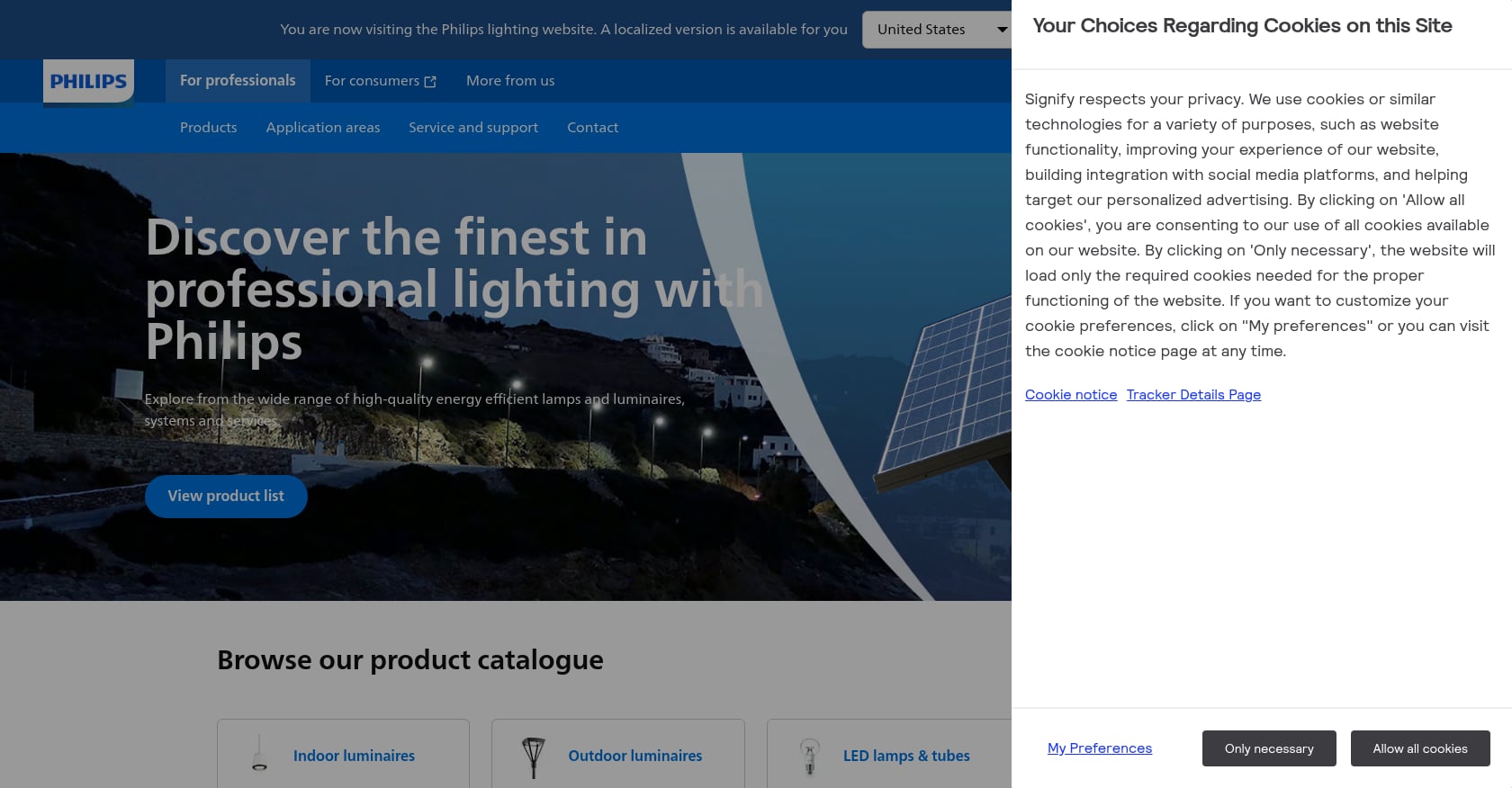 Philips Bedside Wall Light Screenshot