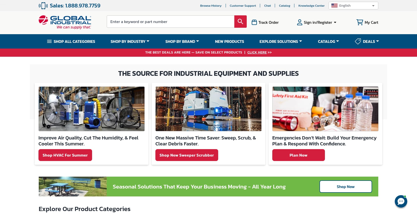 Global Industrial Screenshot