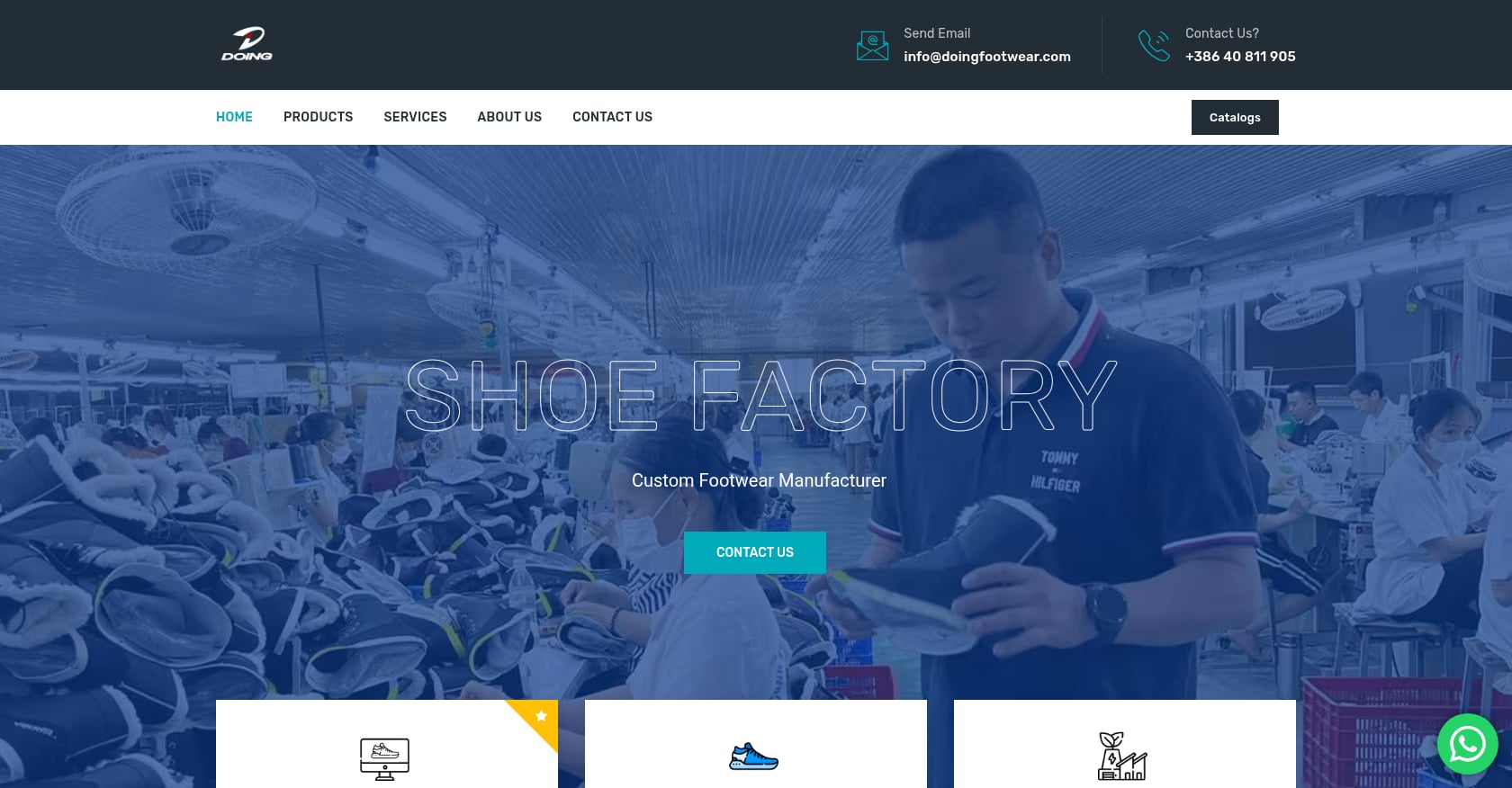 Doing Footwear Screenshot