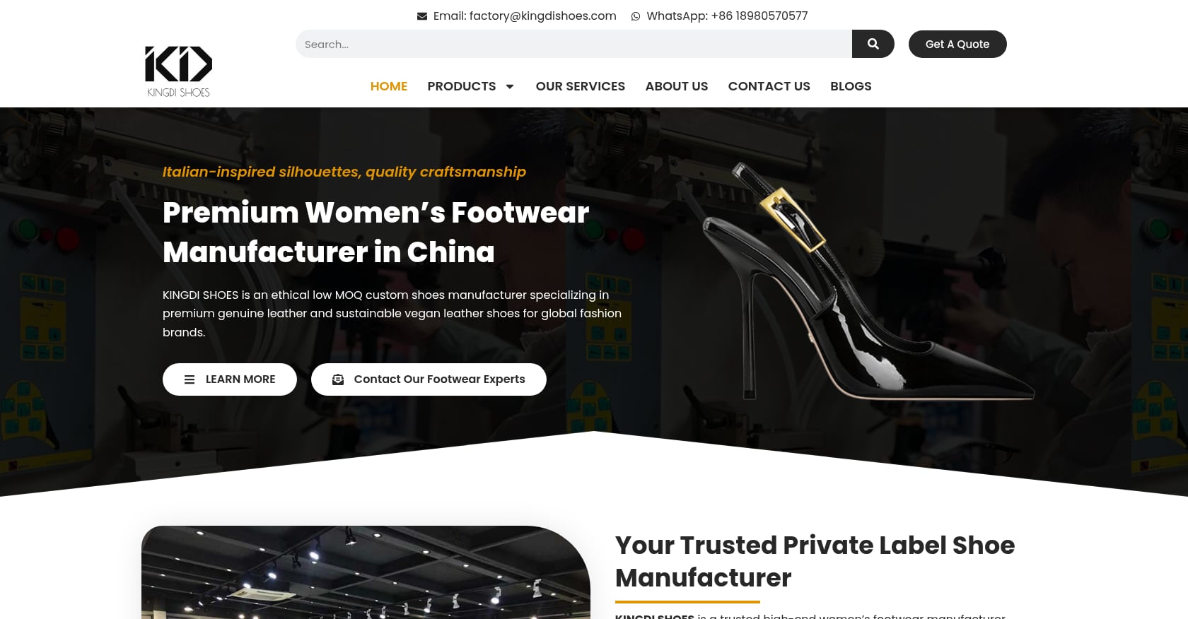 KINGDI Shoes Screenshot