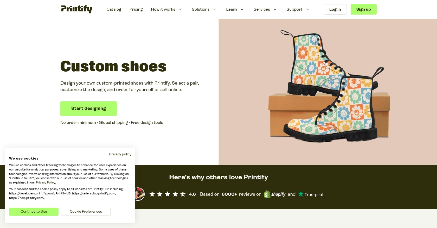 Print-on-Demand Custom Shoes
