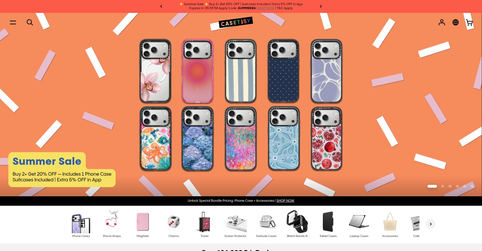 CASETiFY Impact / Force Series Screenshot