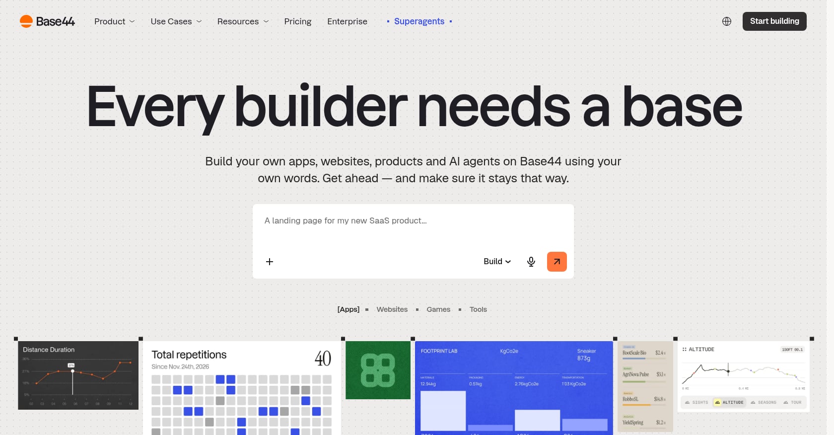 Base44 Screenshot