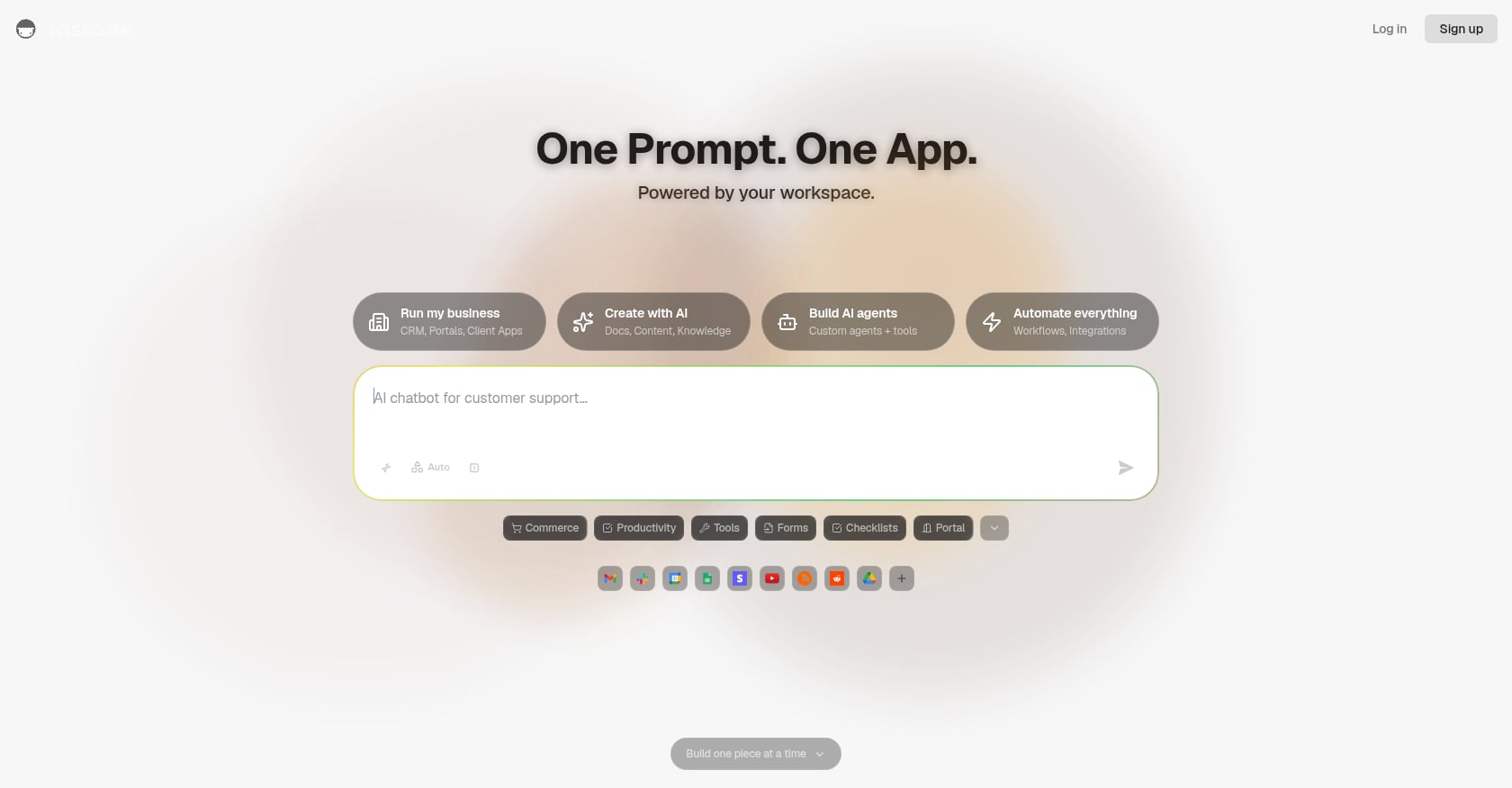 Taskade Genesis Screenshot