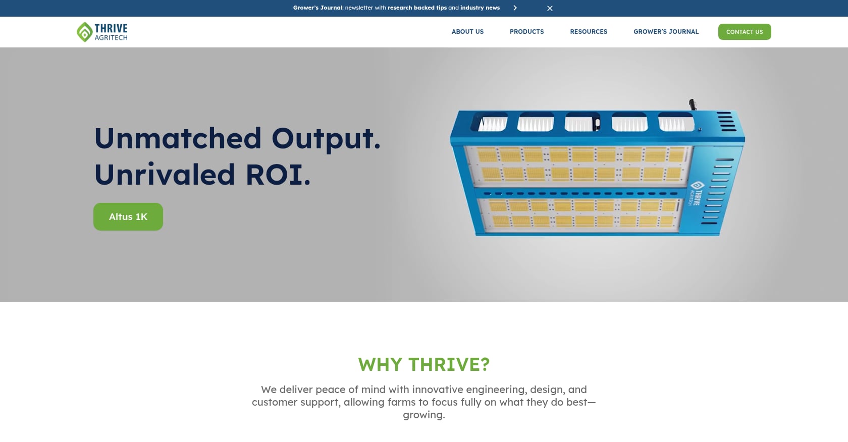 Thrive Agritech Screenshot