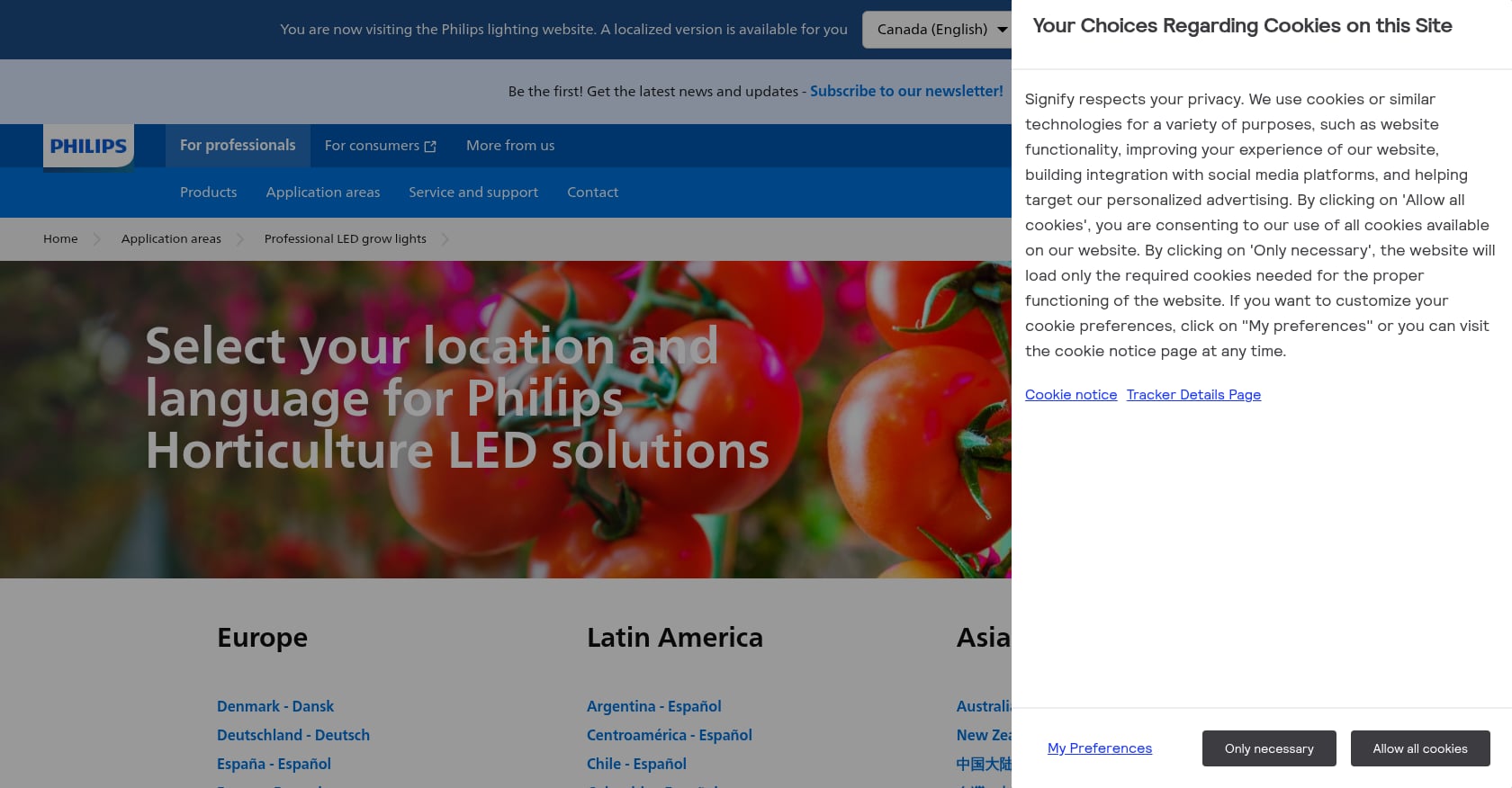 Philips GreenPower LED Screenshot