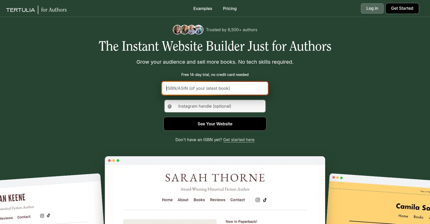 Tertulia for Authors Screenshot