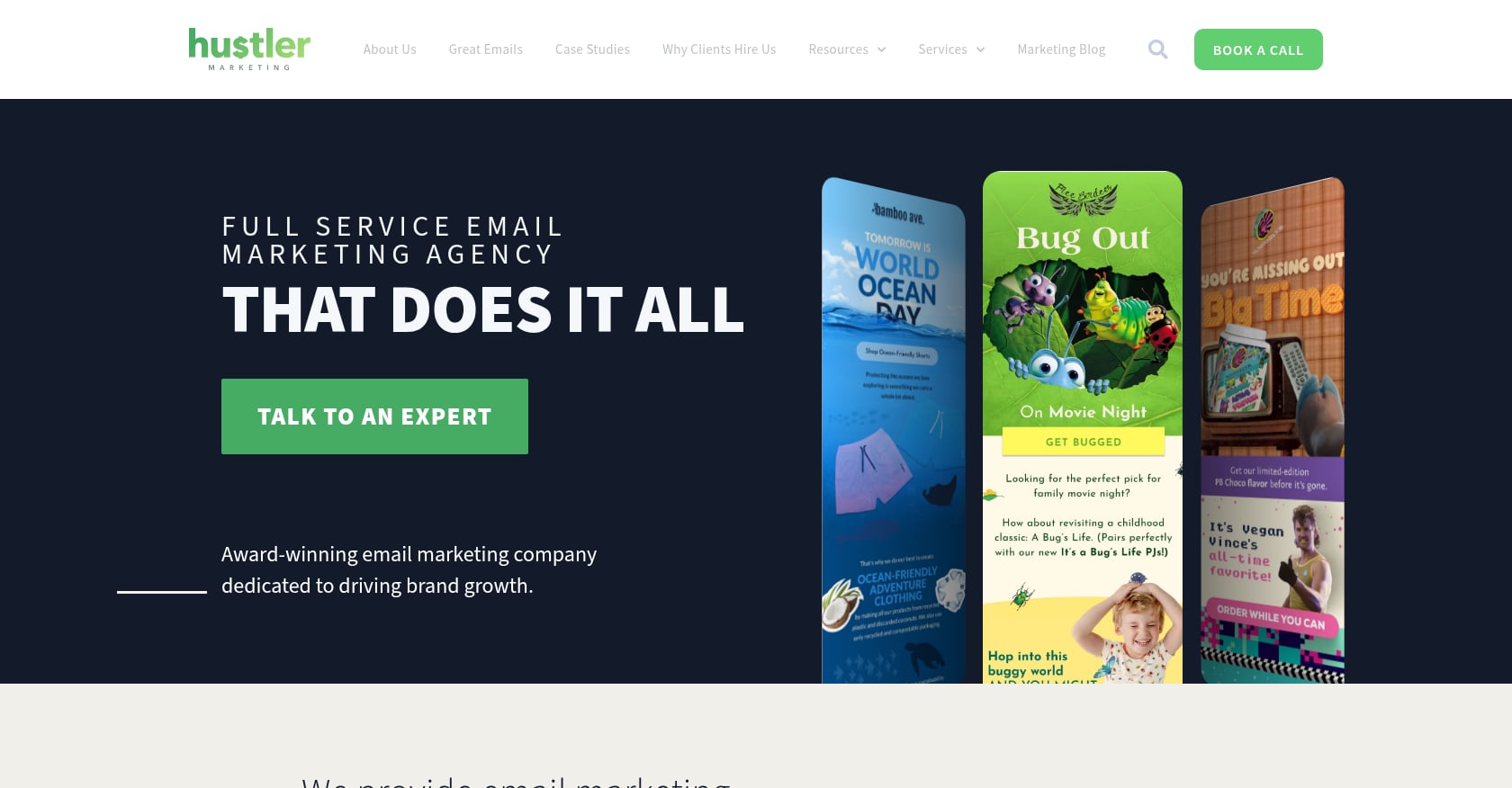 Hustler Marketing Screenshot