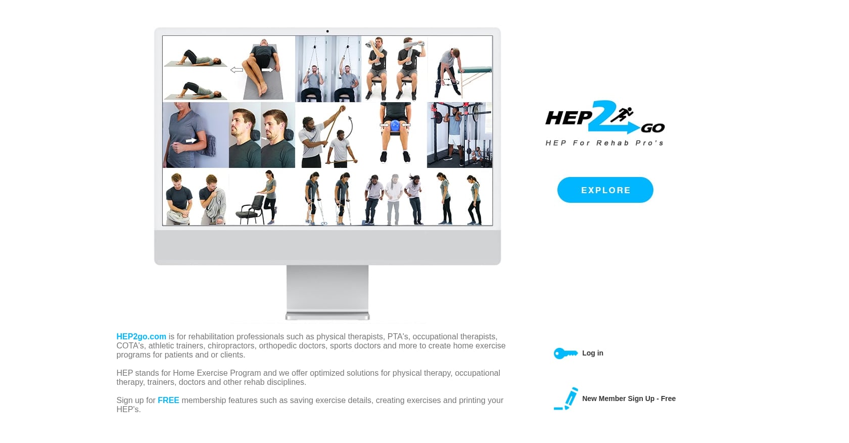 HEP2Go Screenshot