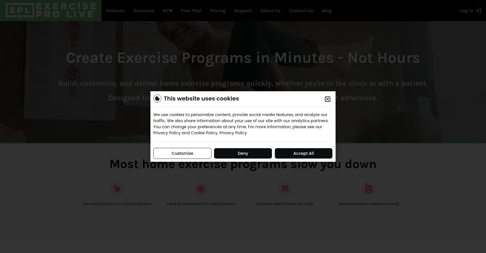 Exercise Pro Live Screenshot