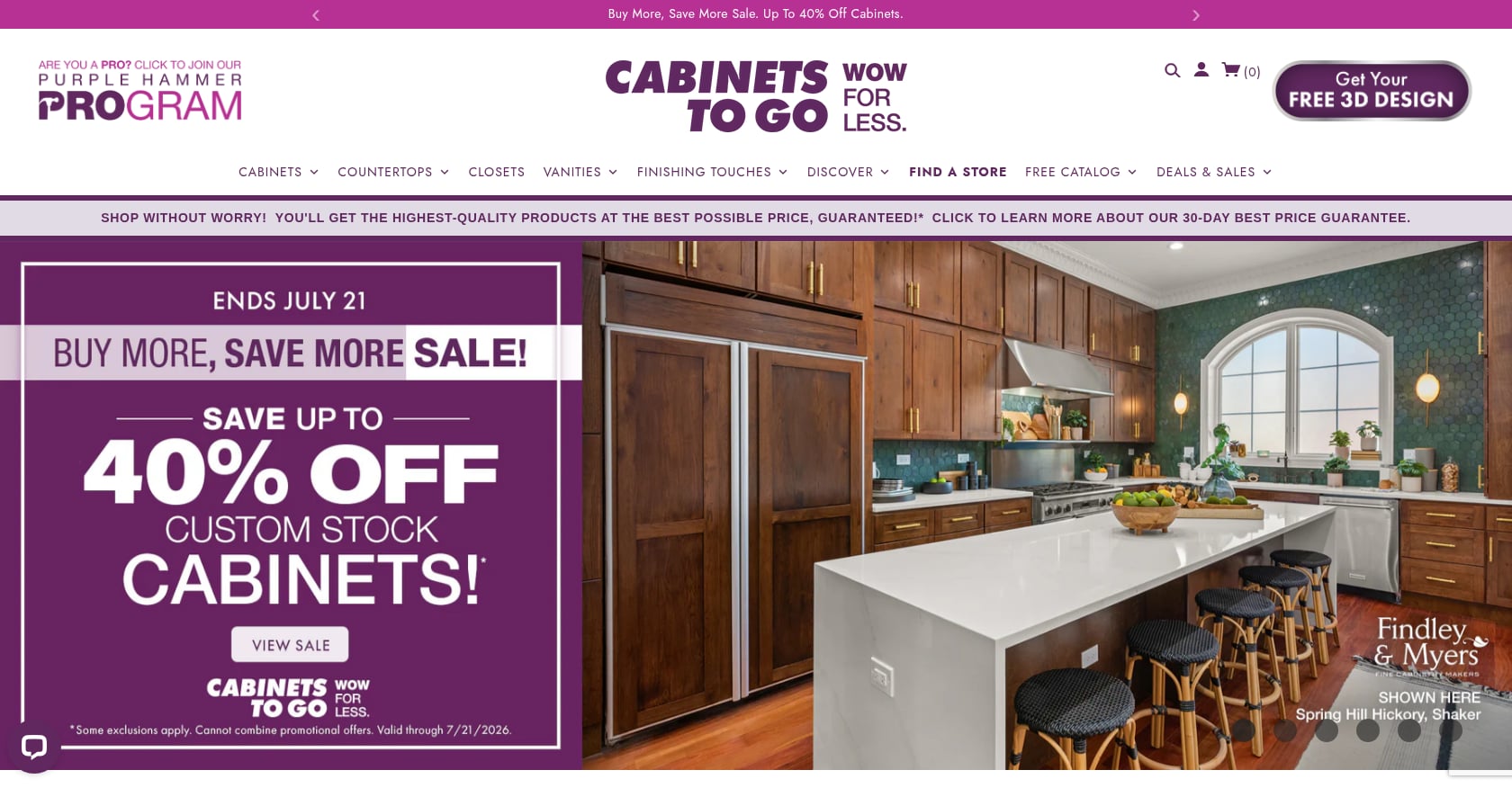 Cabinets To Go Screenshot