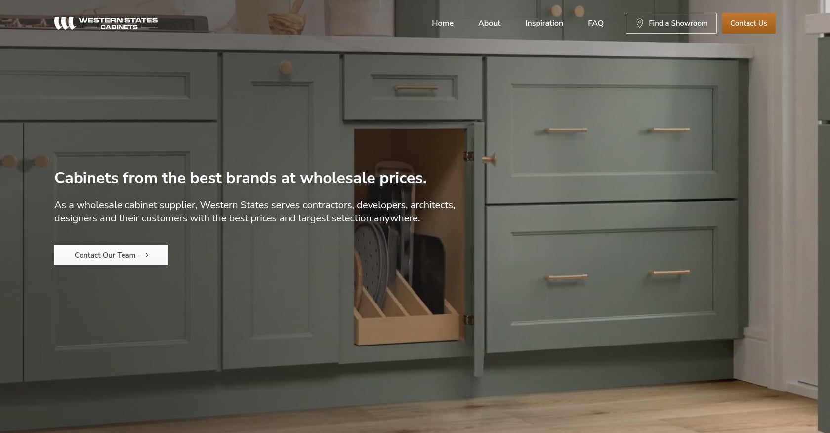 Contractor Cabinets Screenshot