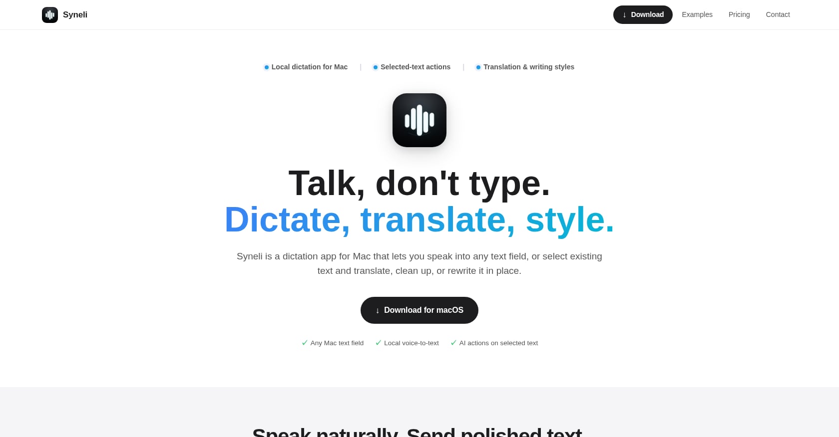 Syneli Screenshot