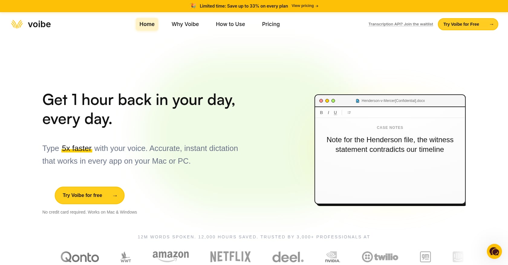 Voibe Screenshot