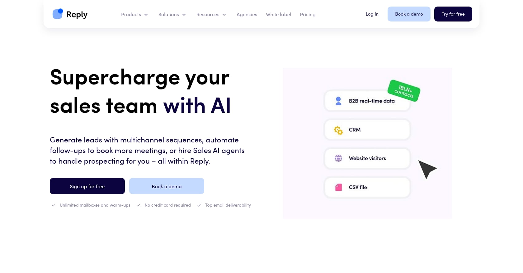Reply.io Screenshot