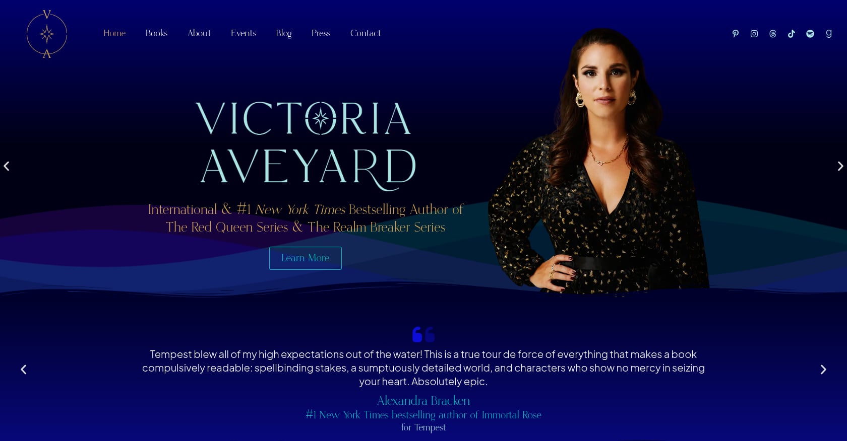 Victoria Aveyard Screenshot