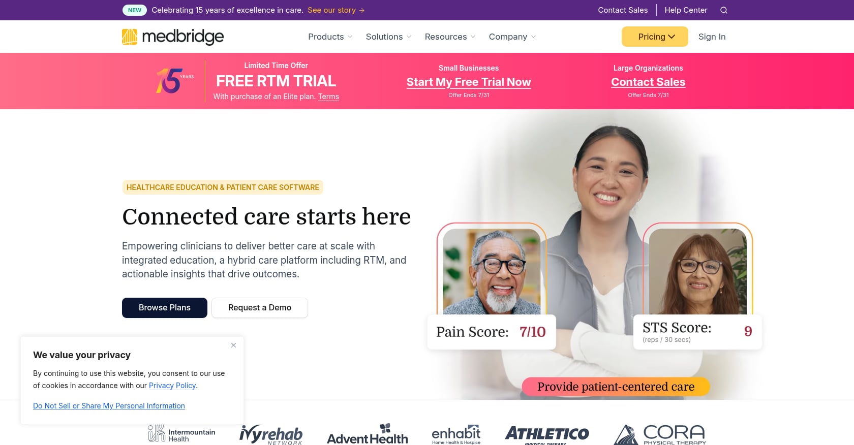 MedBridge Screenshot