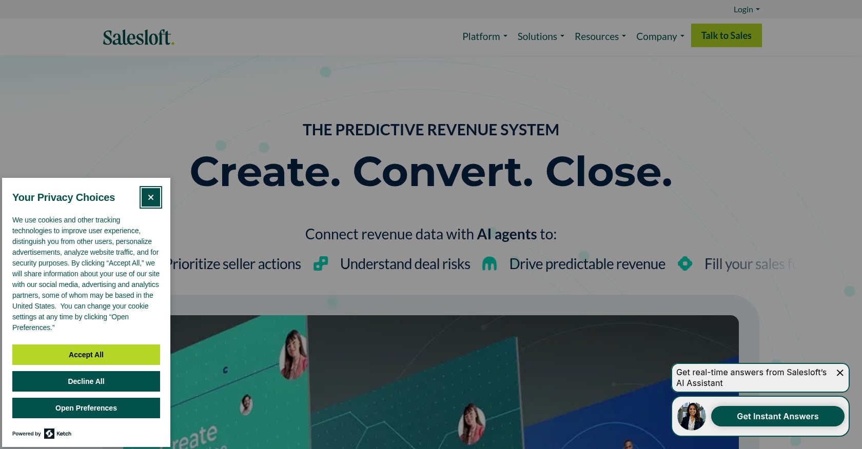 Salesloft Screenshot