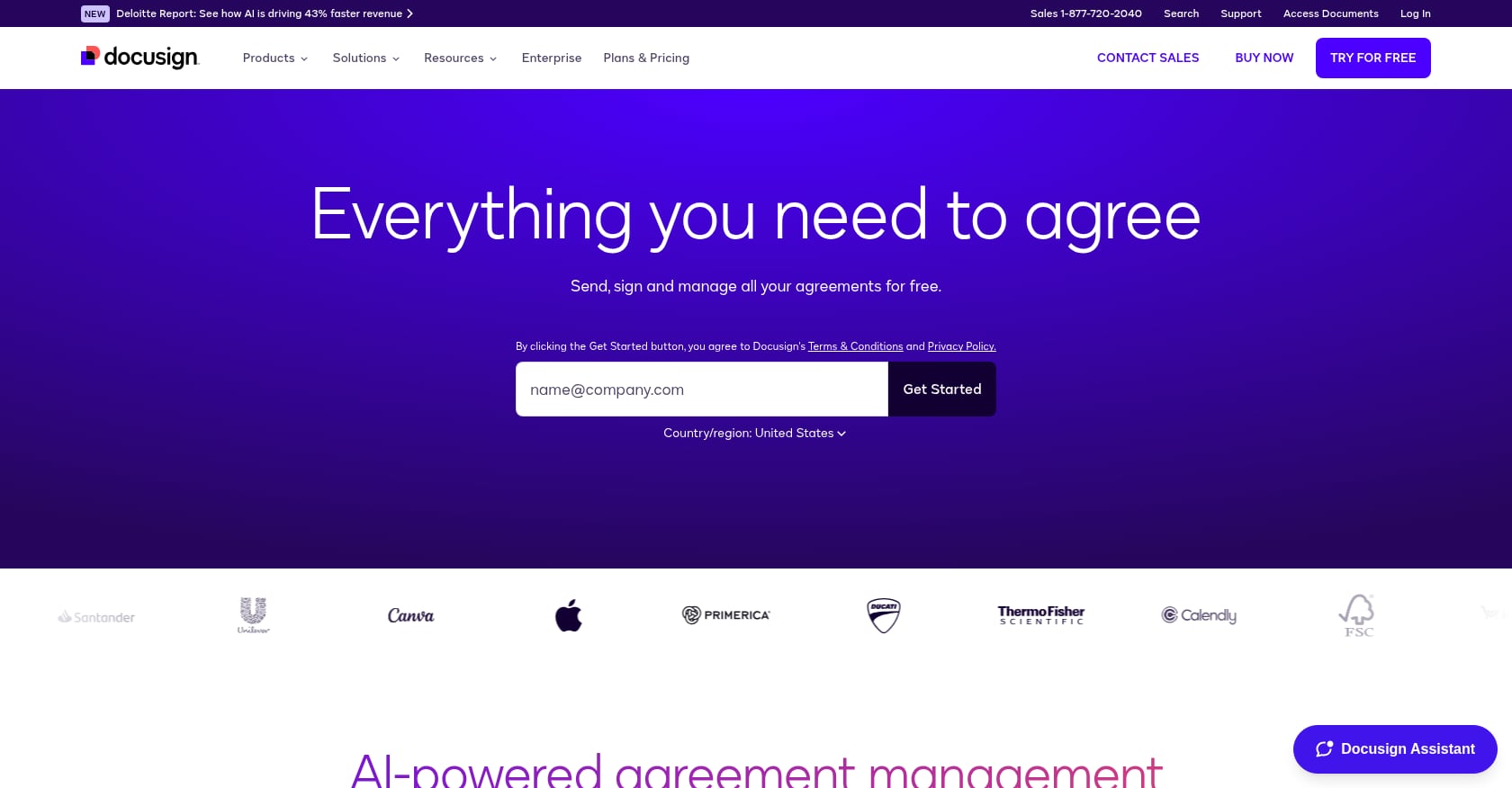 DocuSign Screenshot