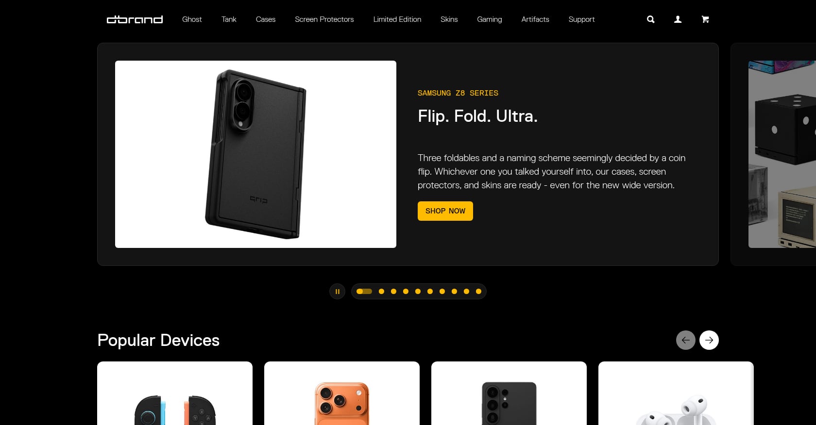 dbrand Grip Screenshot