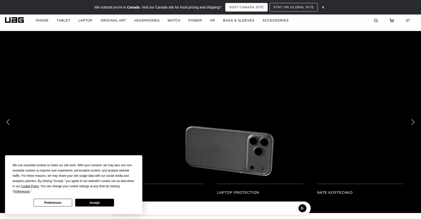 UAG Monarch / Essential Armor MagSafe Screenshot