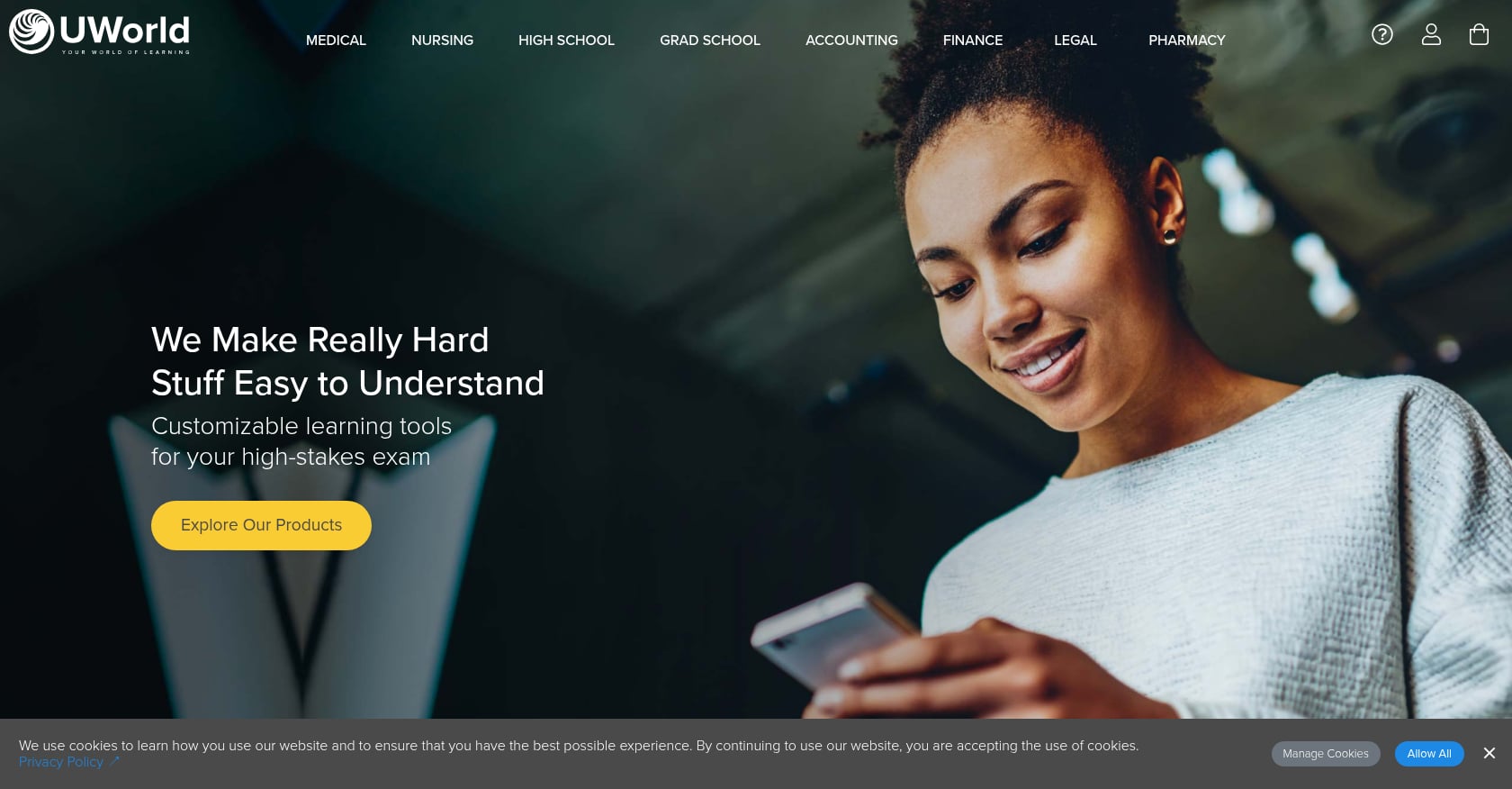 UWorld Screenshot