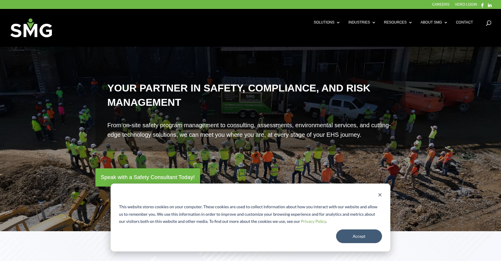 Safety Management Group (SMG) Screenshot