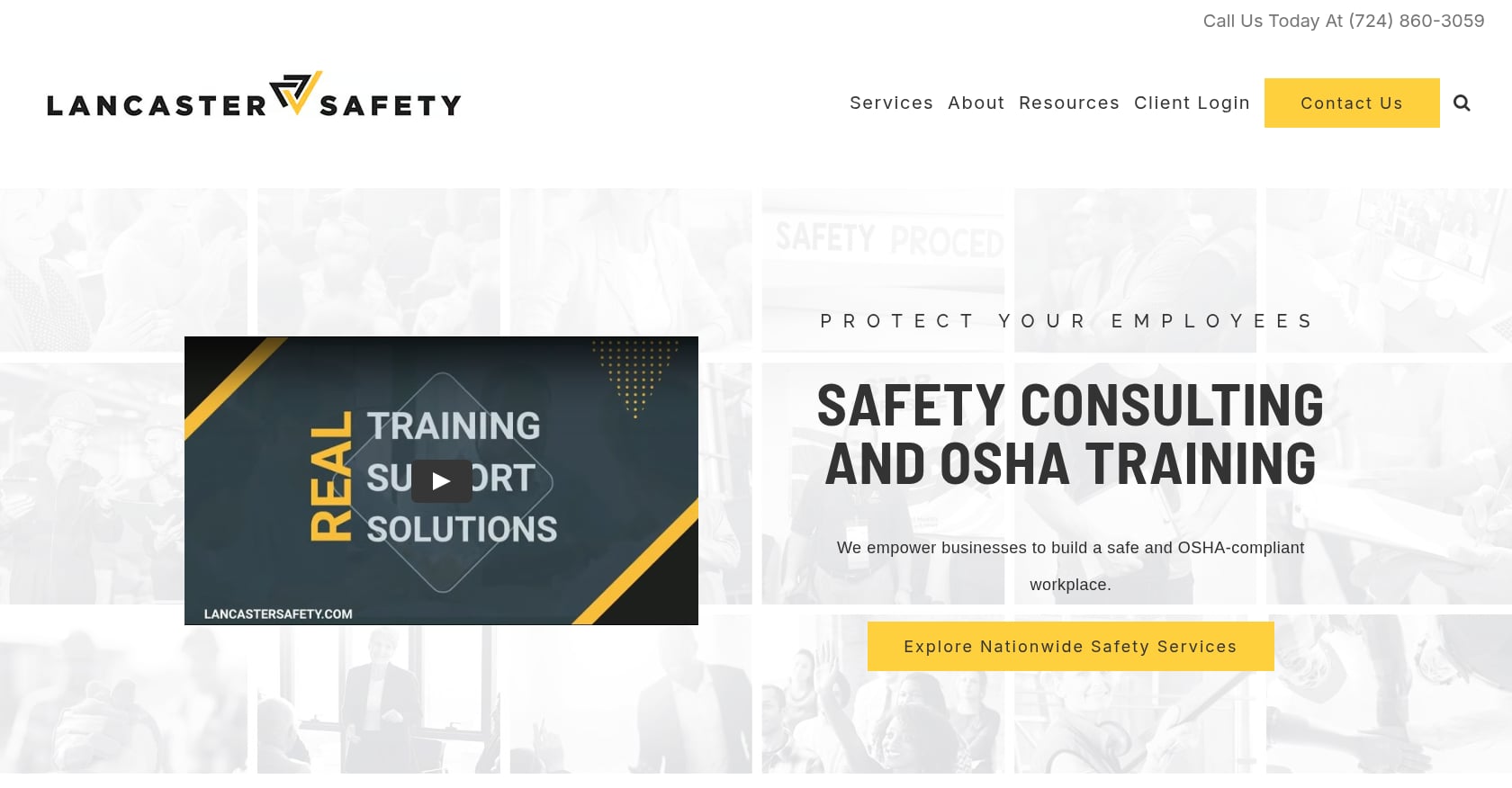 Lancaster Safety Consulting Screenshot