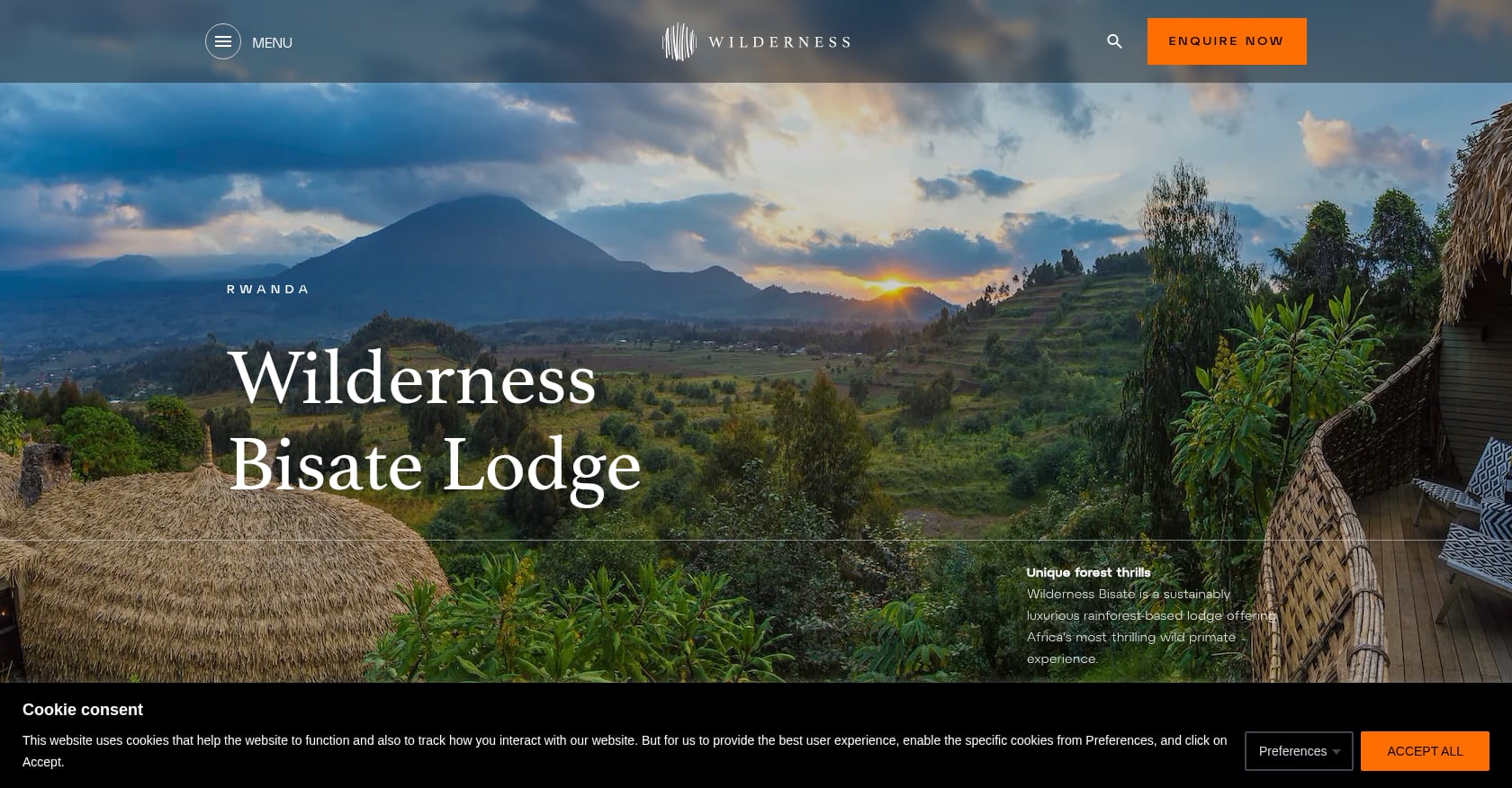 Bisate Lodge Screenshot