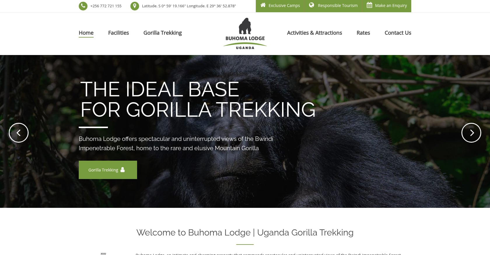 Buhoma Lodge Screenshot