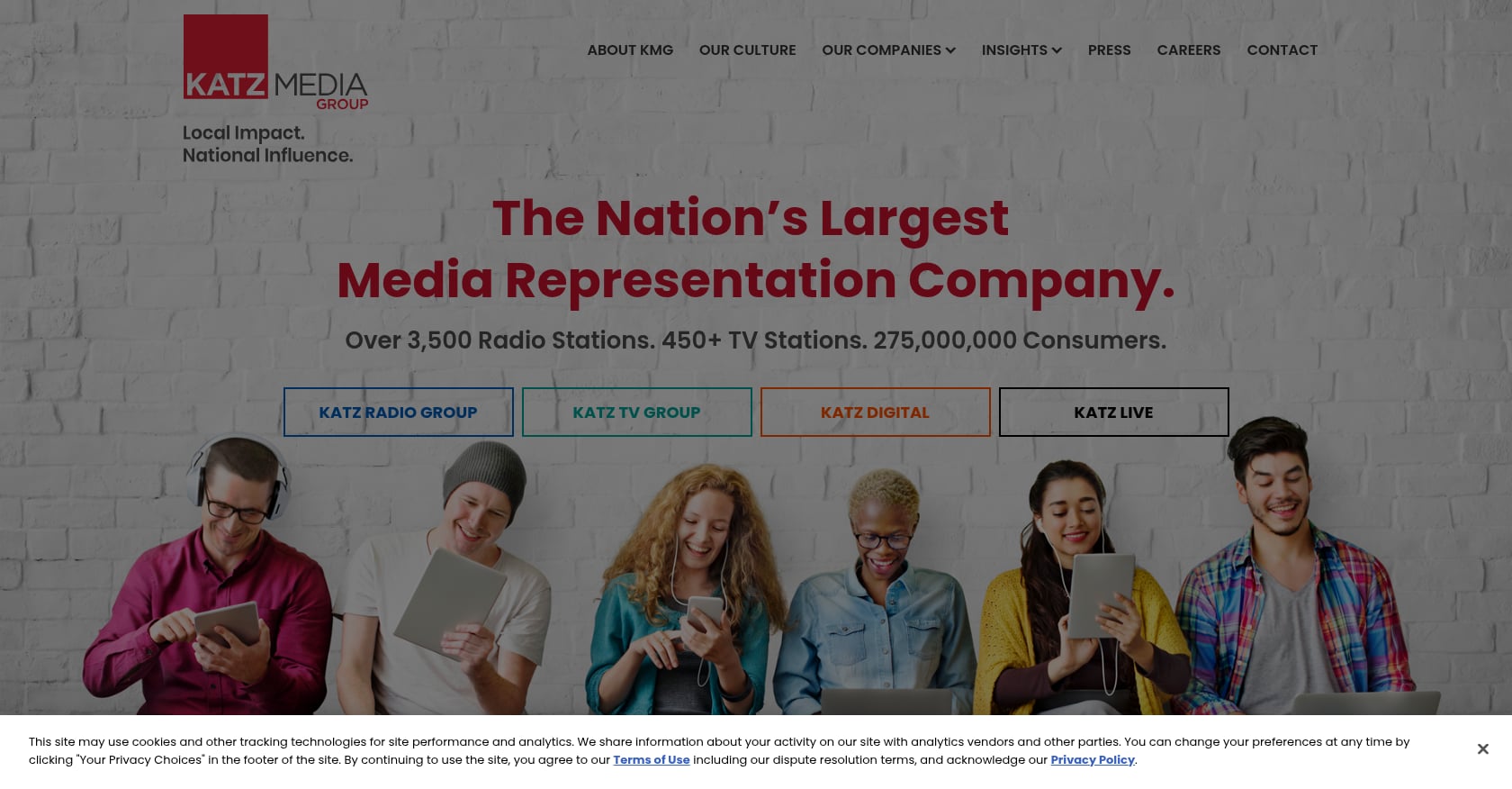 Katz Media Group Screenshot
