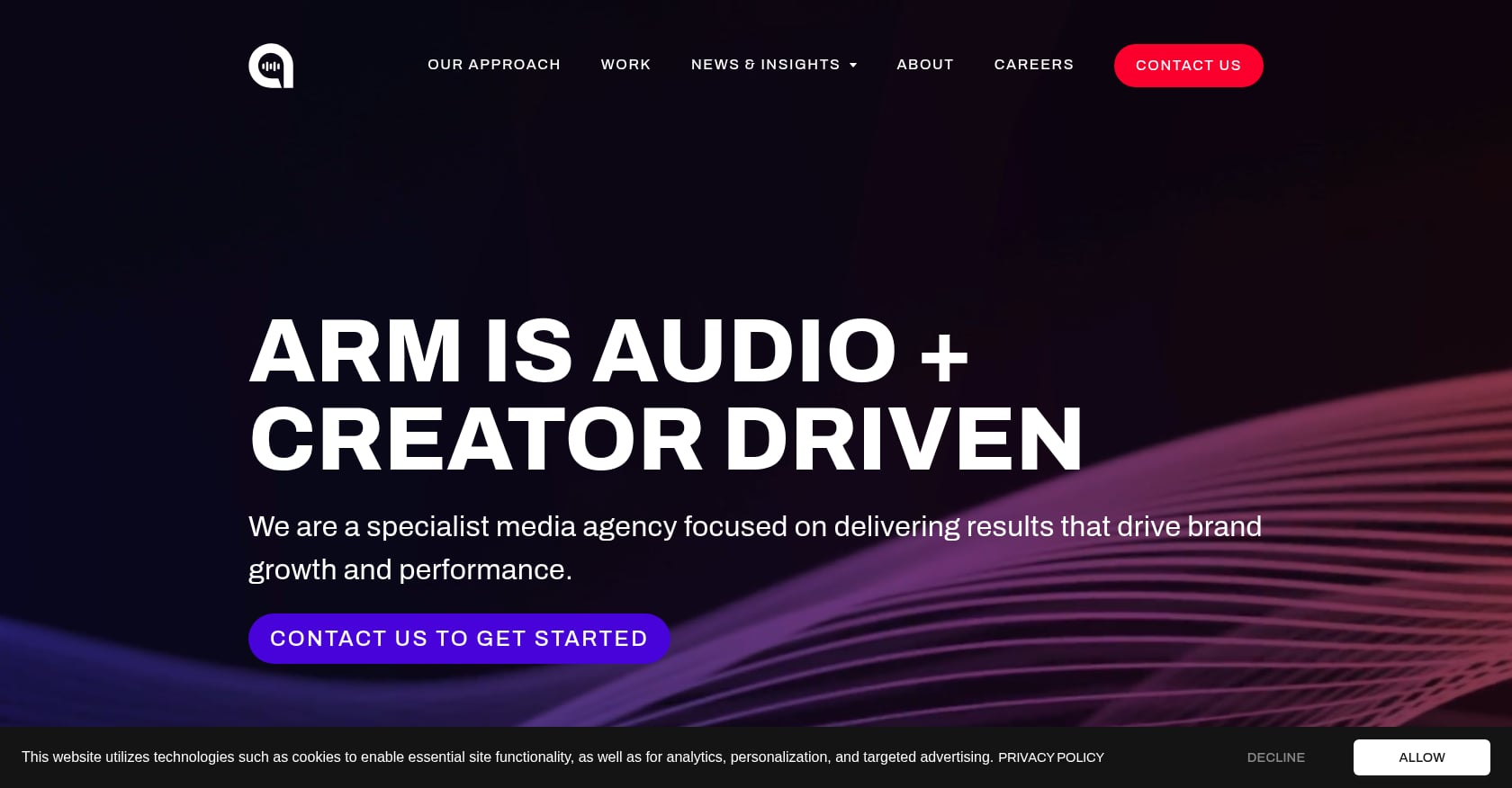 Ad Results Media (ARM) Screenshot