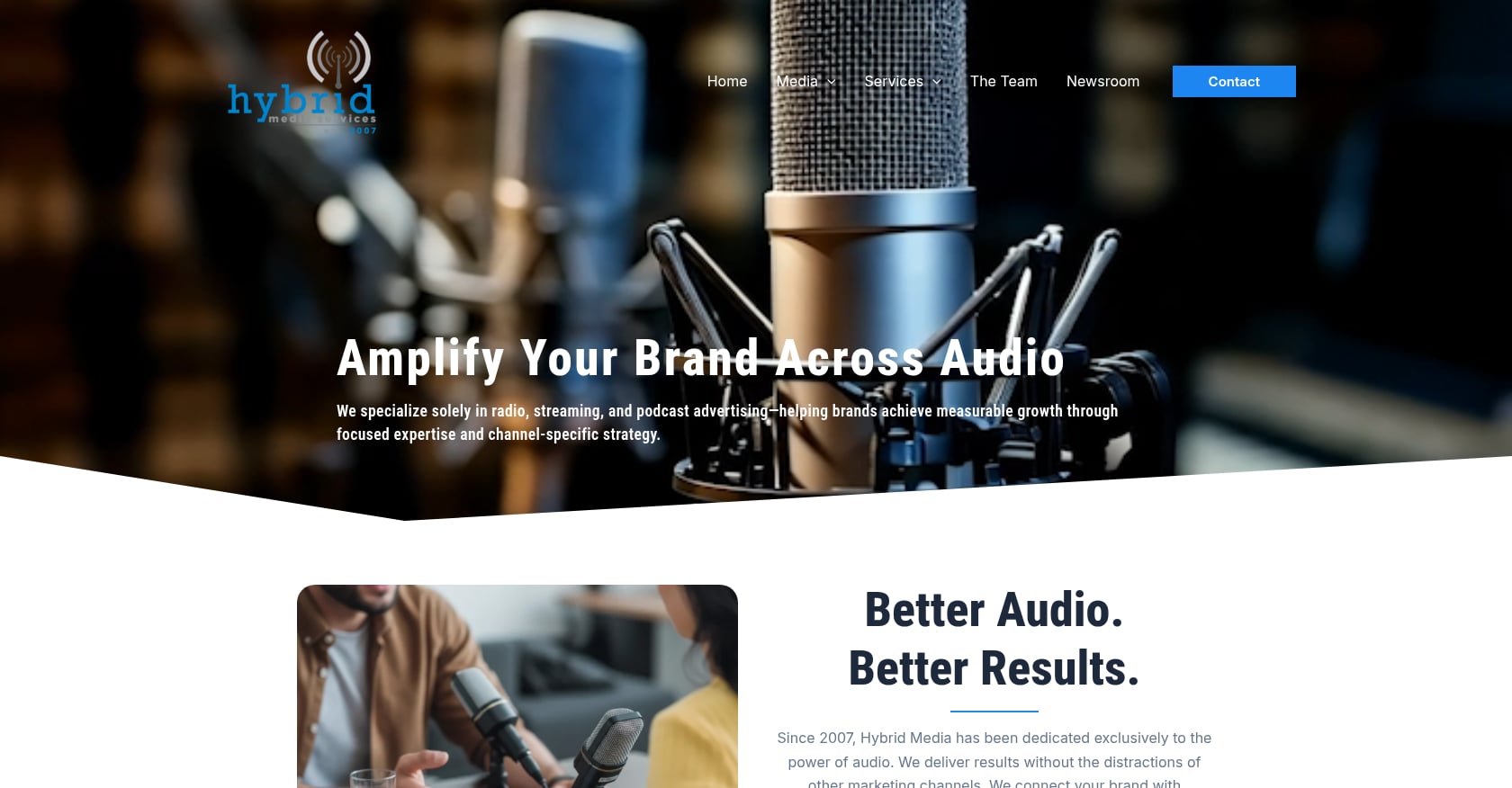 Hybrid Media Services Screenshot