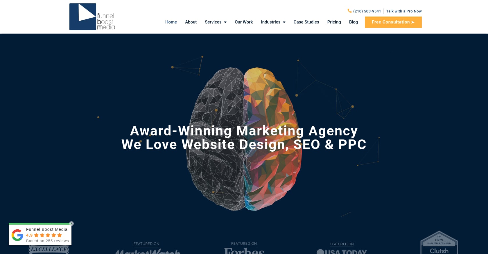 Funnel Boost Media Screenshot