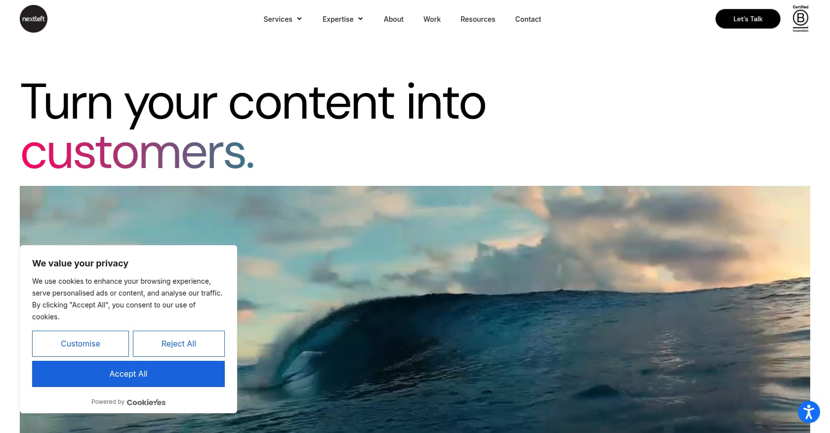 NextLeft Screenshot