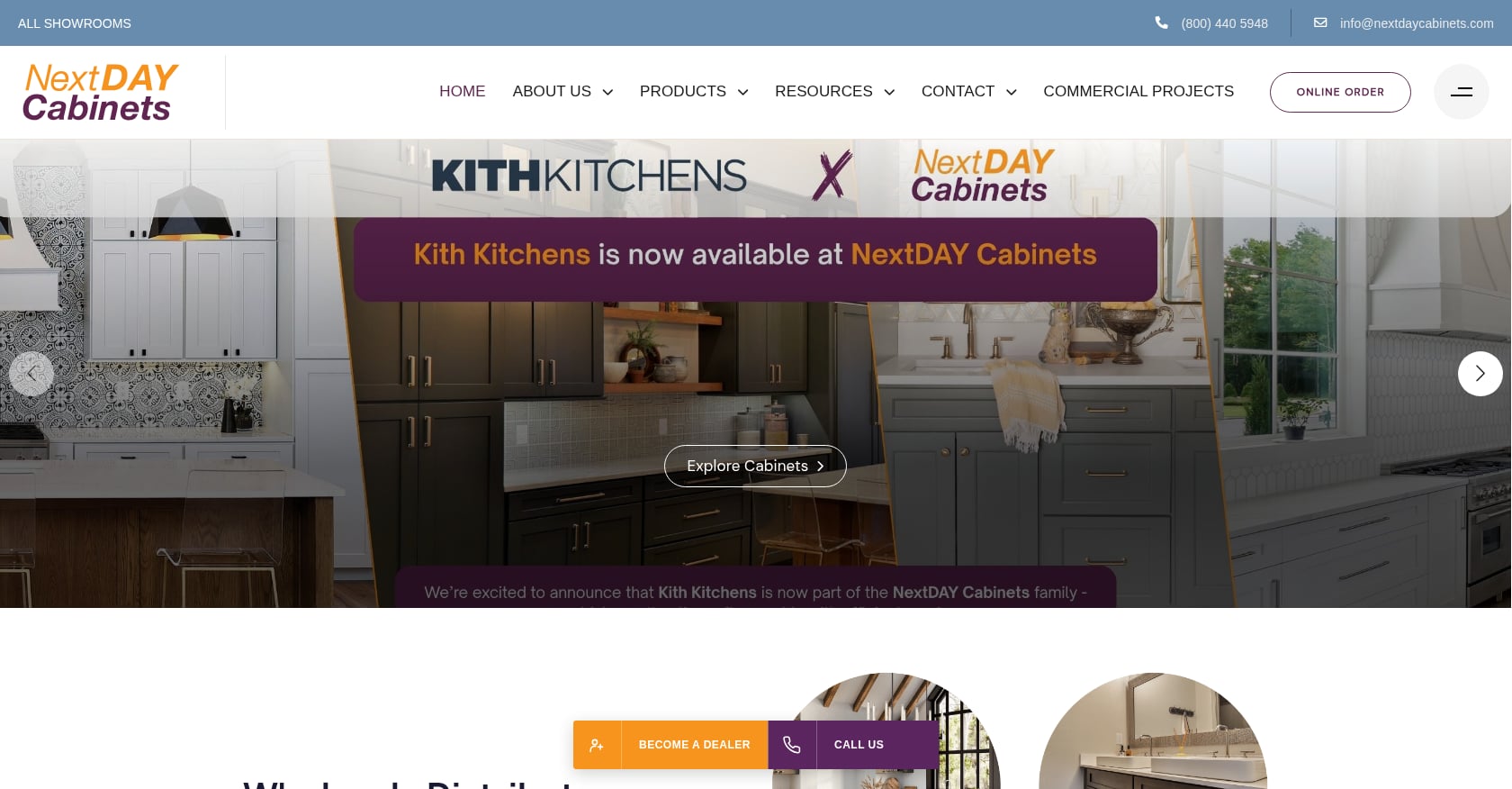 NextDAY Cabinets Screenshot