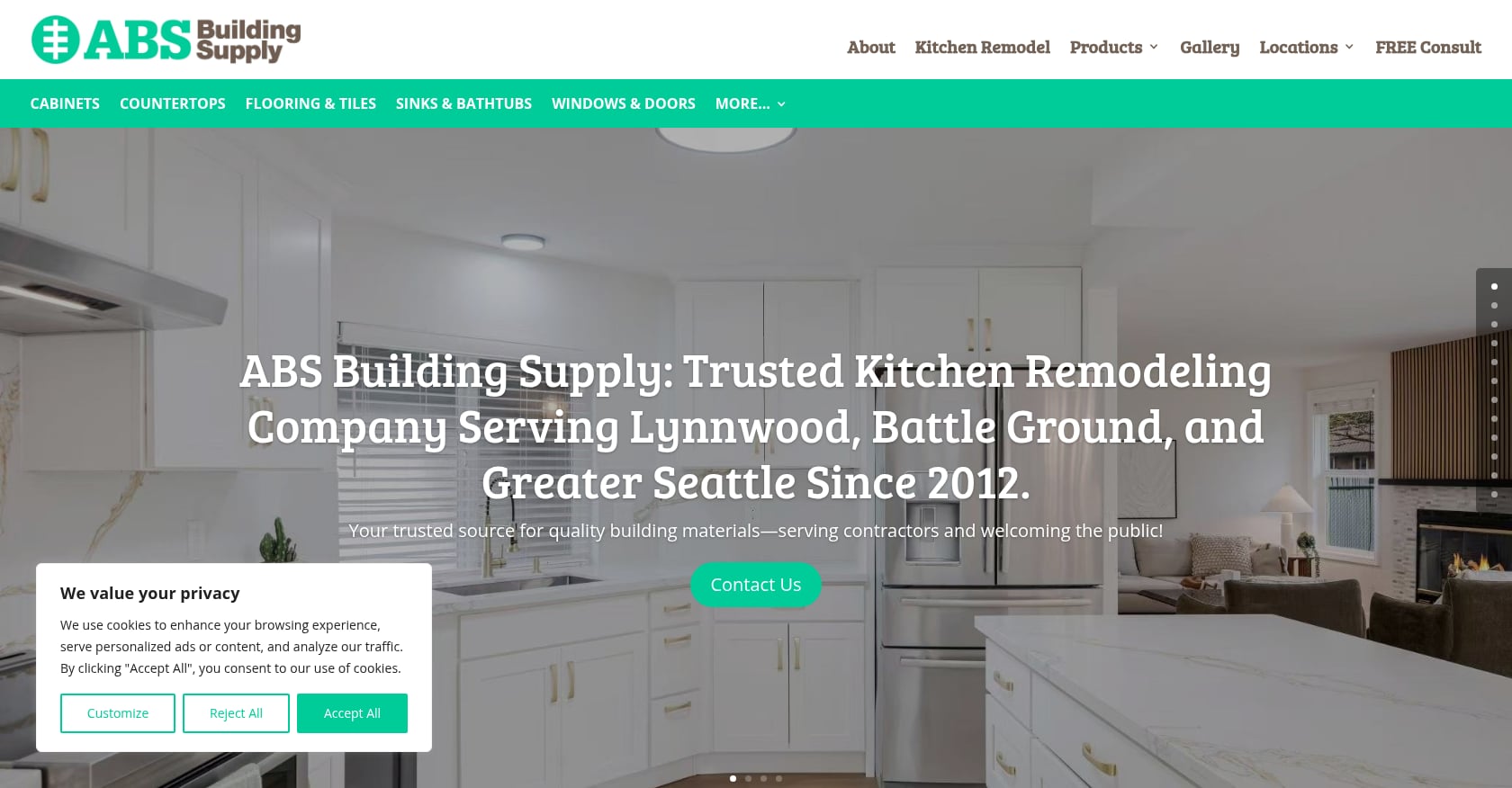 ABS Building Supply Screenshot