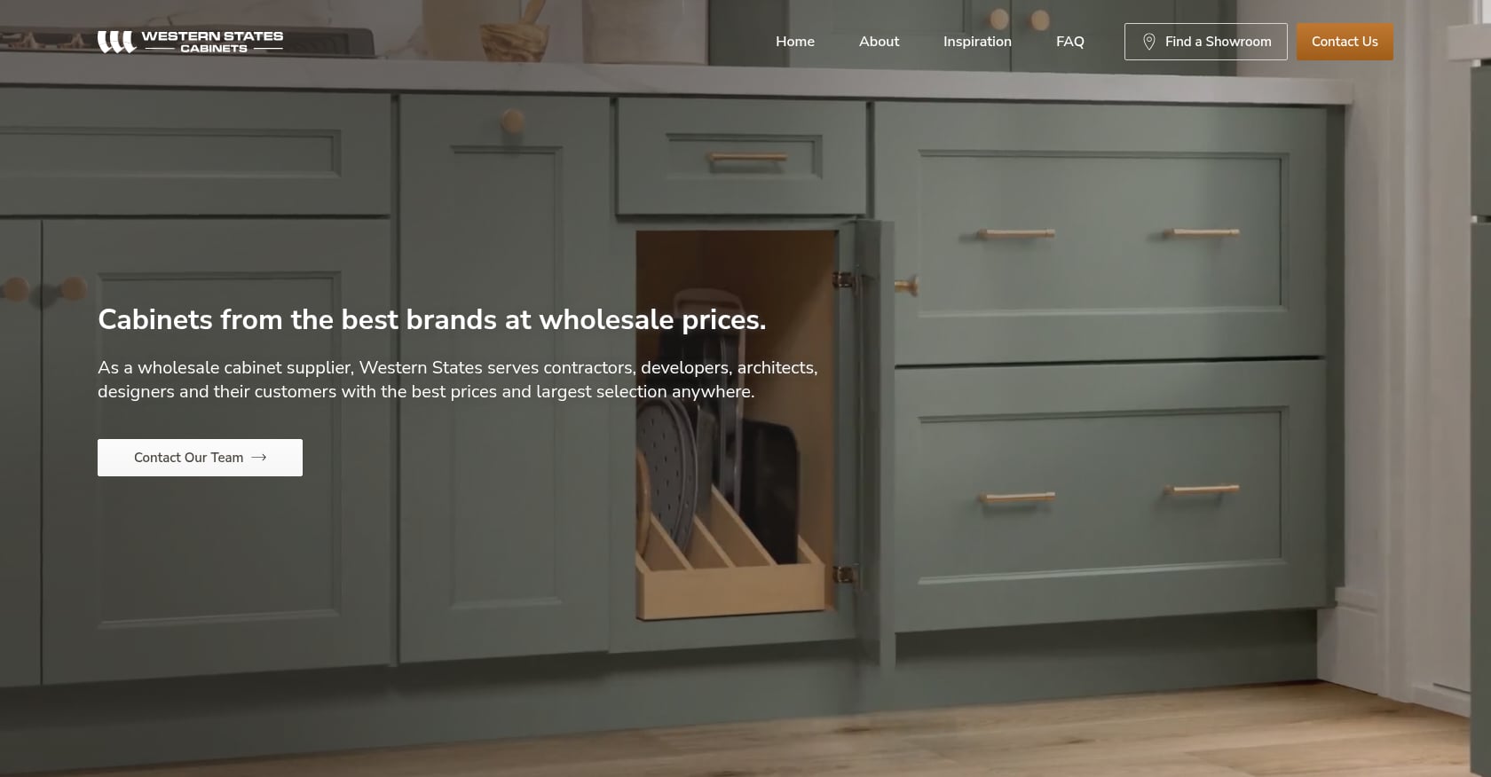 Contractor Cabinets Screenshot
