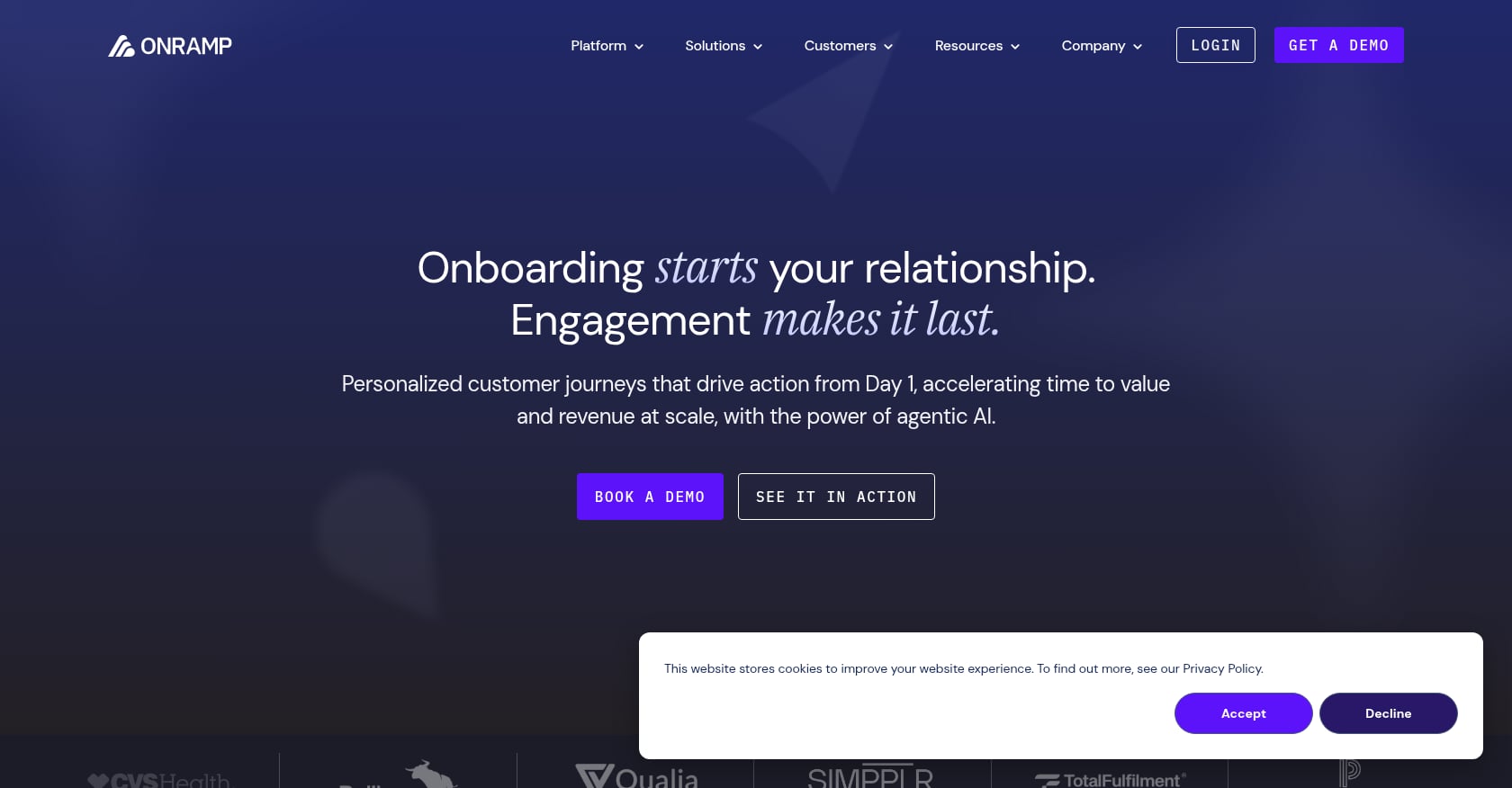 OnRamp Screenshot