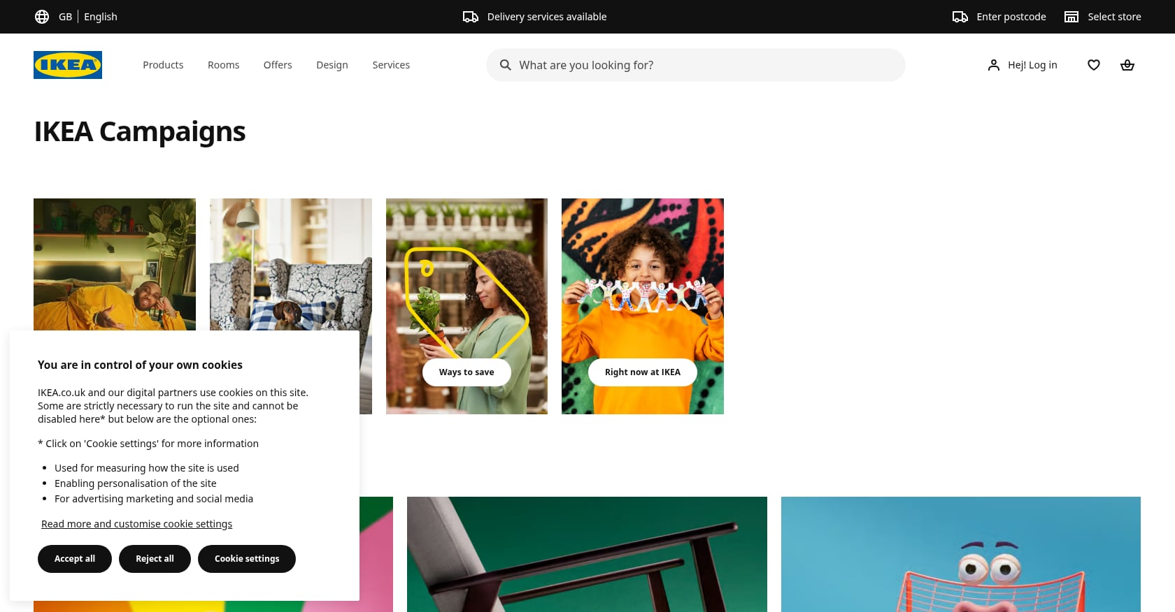 IKEA, "Live Lagom" Screenshot