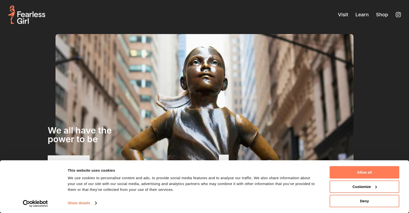 State Street Fearless Girl Screenshot