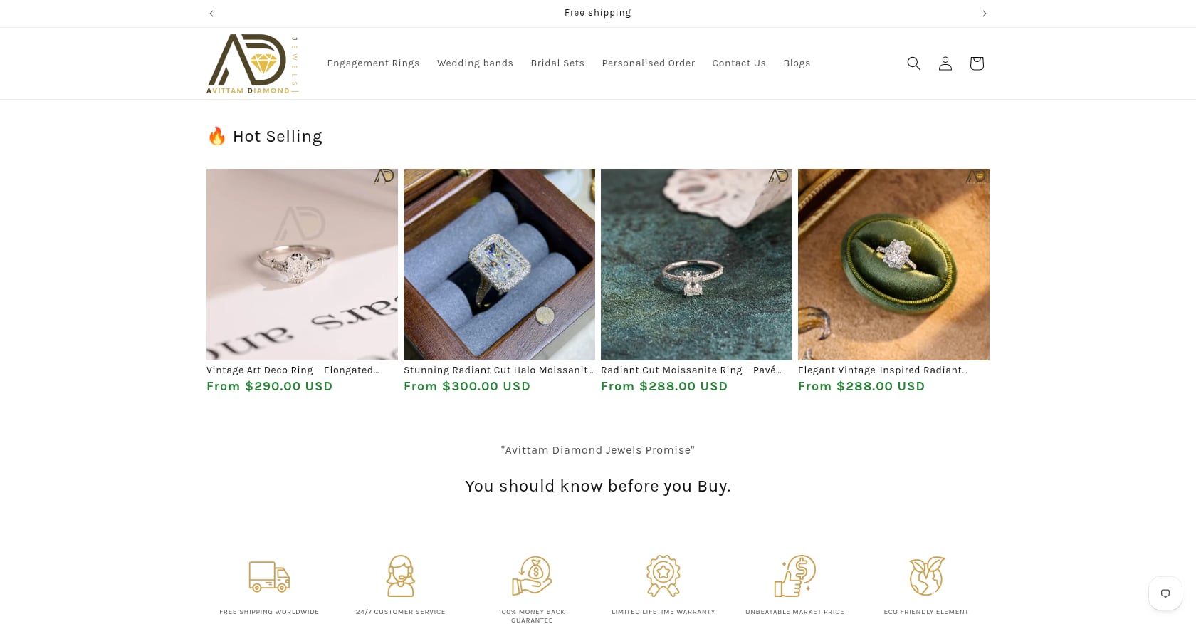 Black Moissanite Set Screenshot