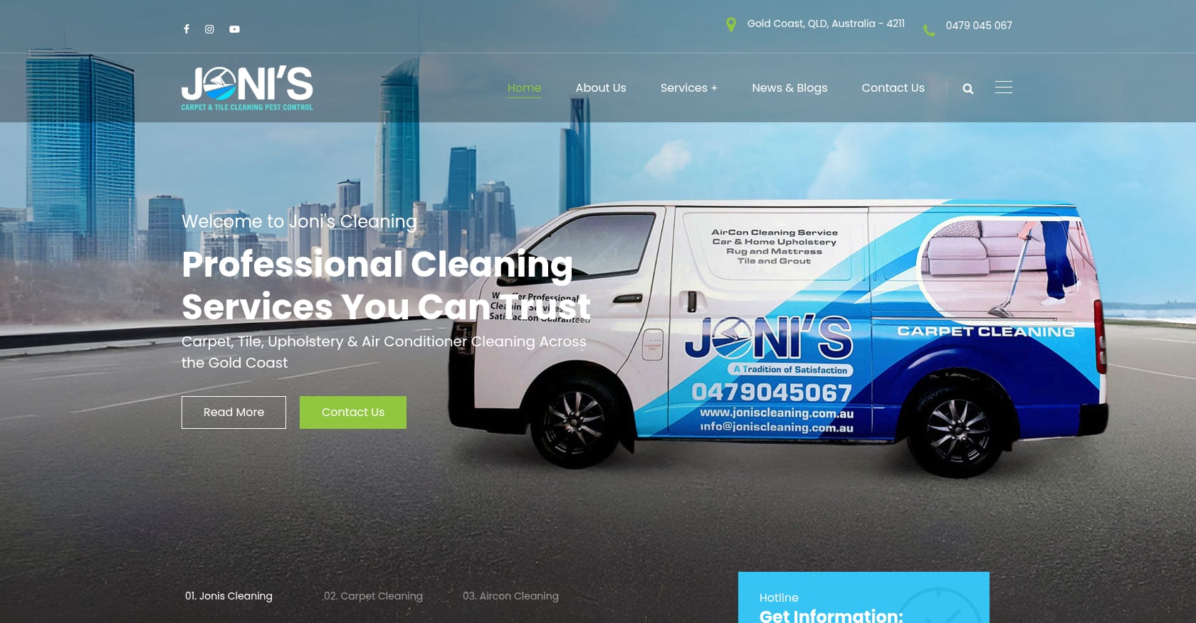 Joni's Cleaning Screenshot