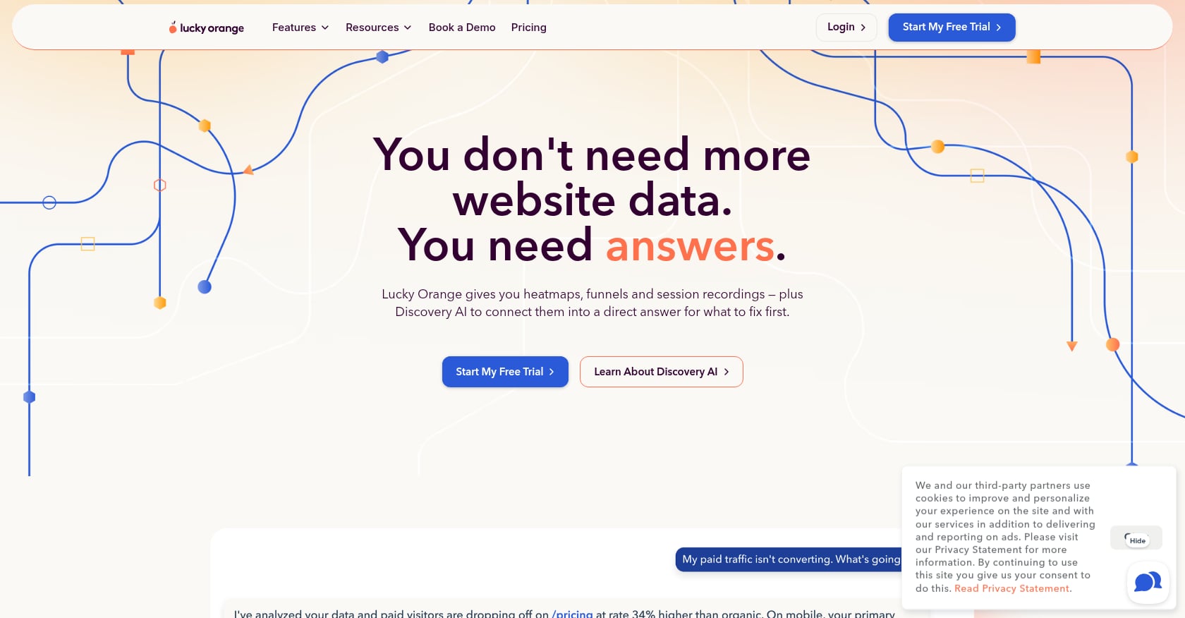 Lucky Orange Screenshot