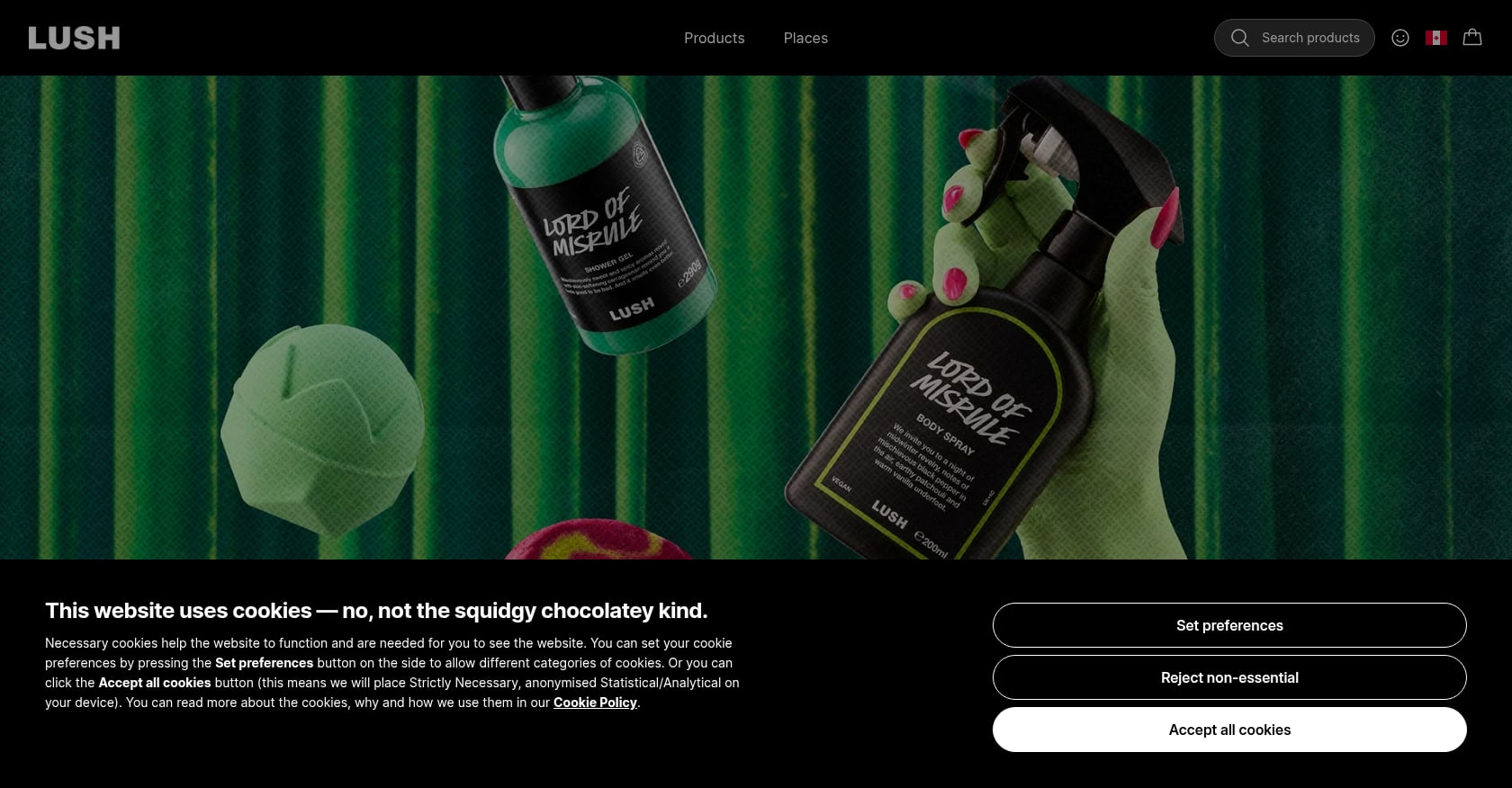 Lush Naked Stores Screenshot