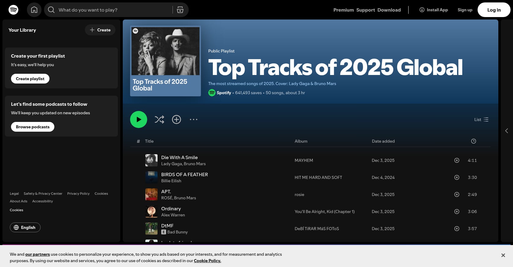 Spotify Wrapped Screenshot