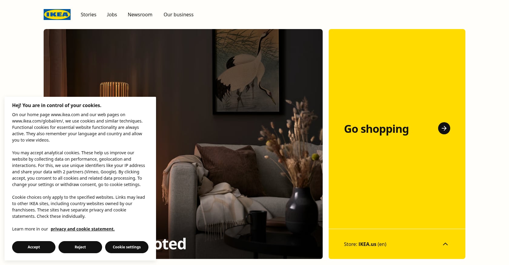 IKEA, "Buy Back Friday" Screenshot