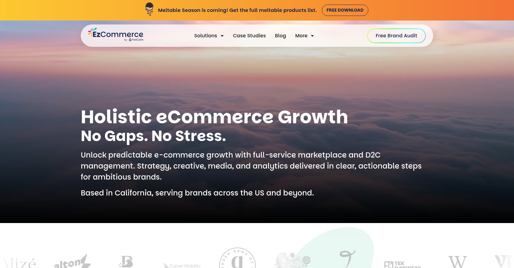 EZCommerce Screenshot