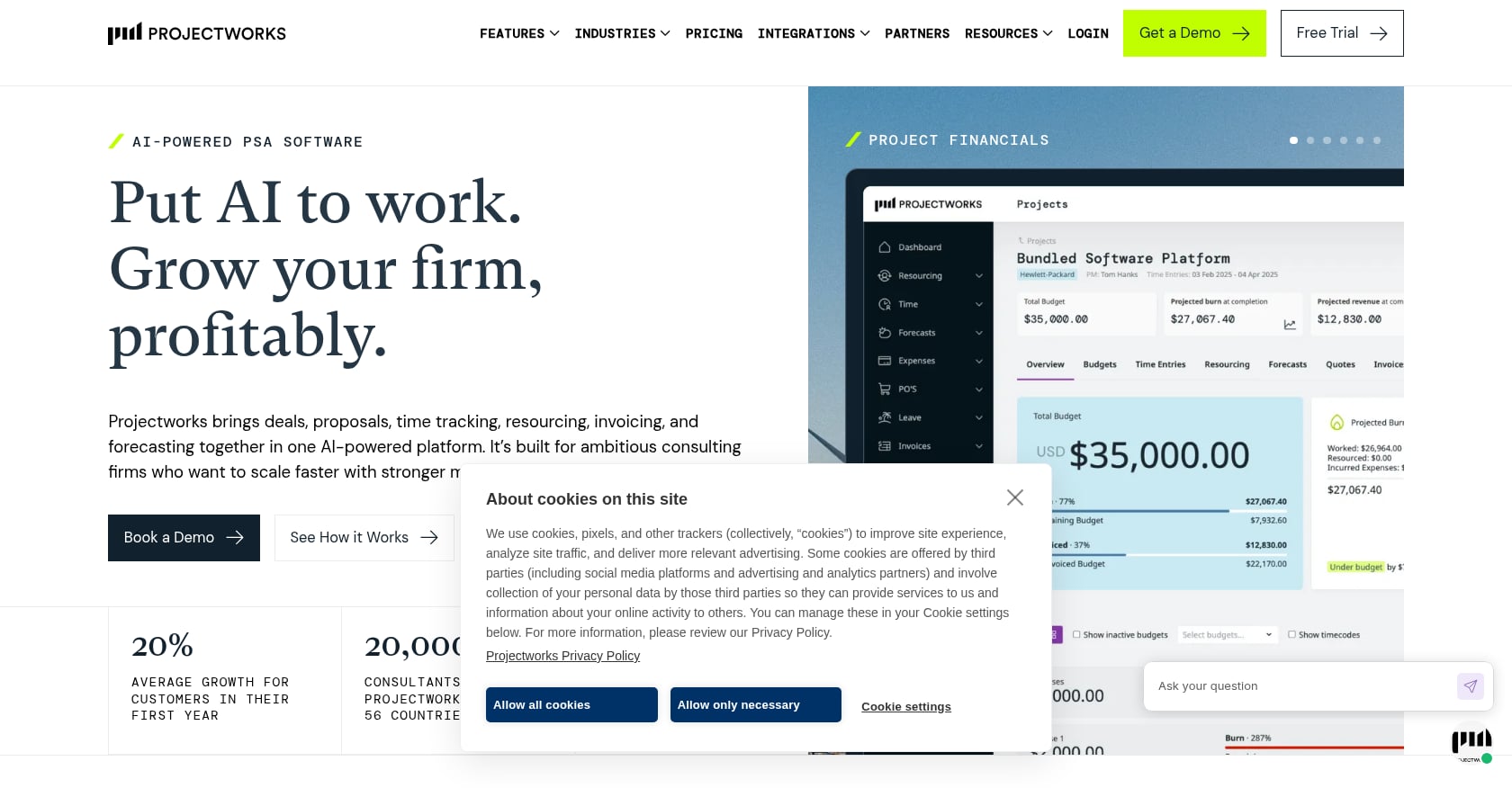 Projectworks Screenshot
